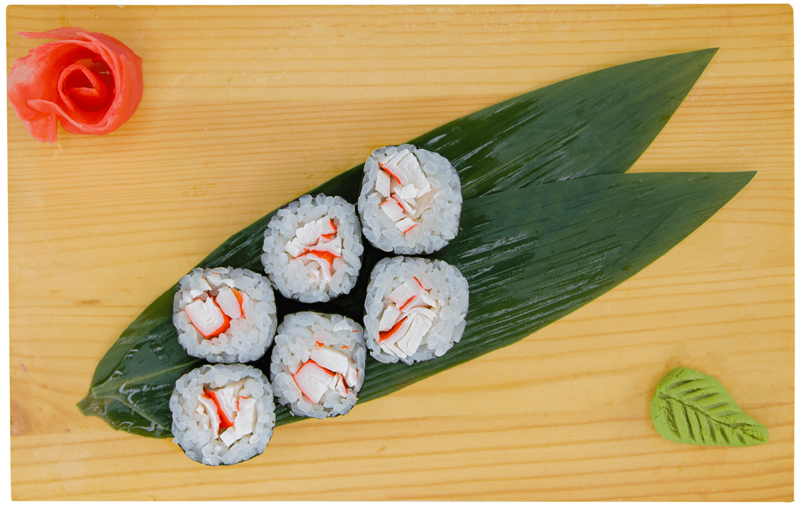  Recipe for maki roll with crab meat