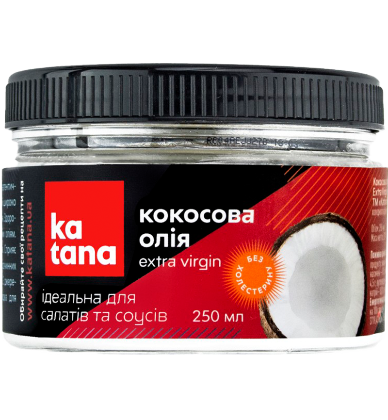 Кокосова олія Extra Virgin для салатів та соусів - Katana