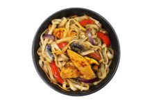 Chinese Chicken and Vegetable Rice Noodles - Easy Recipe from Katana