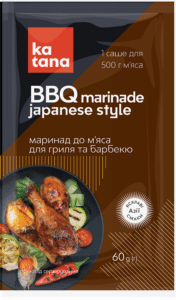 BBQ marinade Japanese Style 60 г ТМ Катана