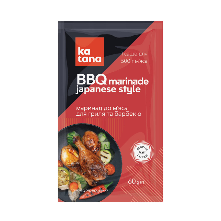 BBQ marinade Japanese Style 60 г - ТМ Katana