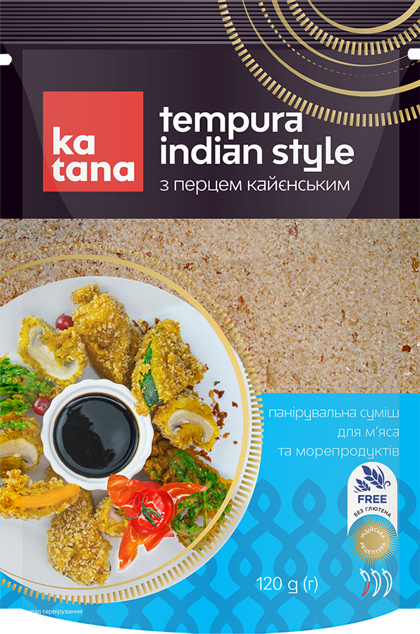 Breading mix Tempura Indian Style gluten-free, 120 g Katana
