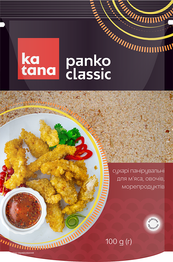 Panko Classic breadcrumbs 100 g TM Katana