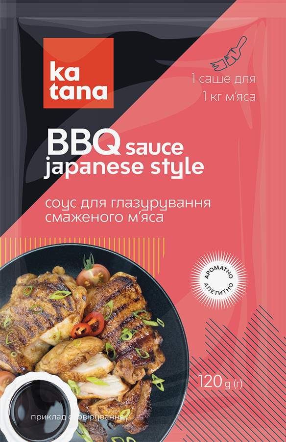 Соус для глазурування BBQ Japanese Style Katana