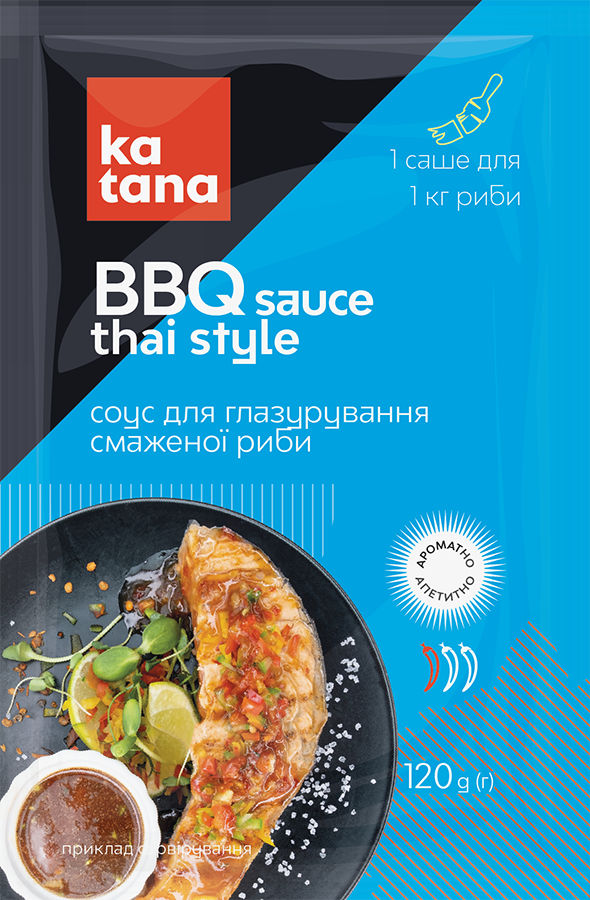 Sauce for glazing BBQ Thai Style 120 g Katana