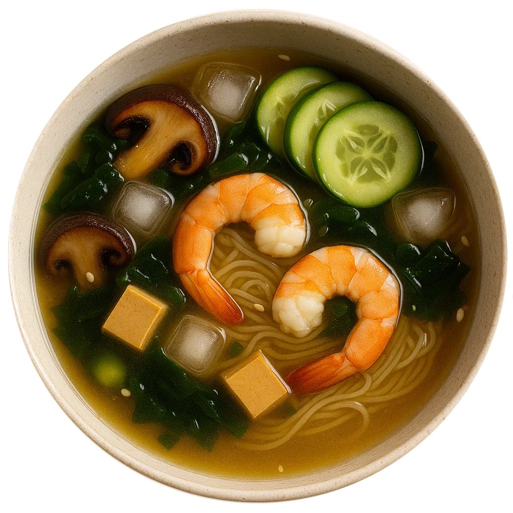 Summer Miso Soup - Japanese Soup Recipe from Katana